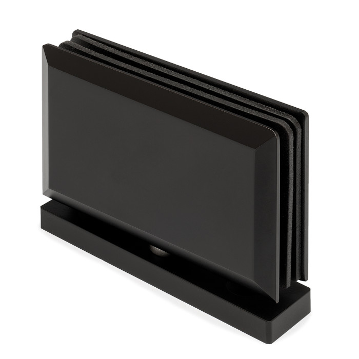 Glastürscharnier Jelse Schwarz Design main product photo