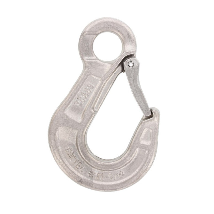 Lasthaken mit Öse Duplex für Kette 10 mm iD=37 mm Duplex D6 main product photo