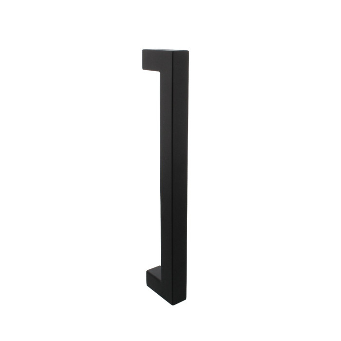 Intersteel Türgriff Quadratisch je 325x60x25 mm mattschwarz Edelstahl-304 main product photo