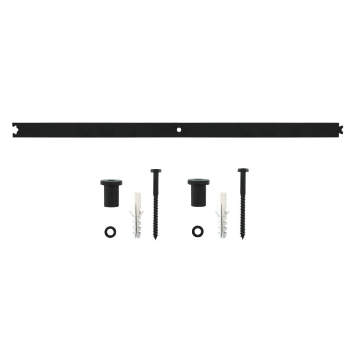 Intersteel Schiebetürsystem €" Zwischenschiene 90 cm mattschwarz main product photo