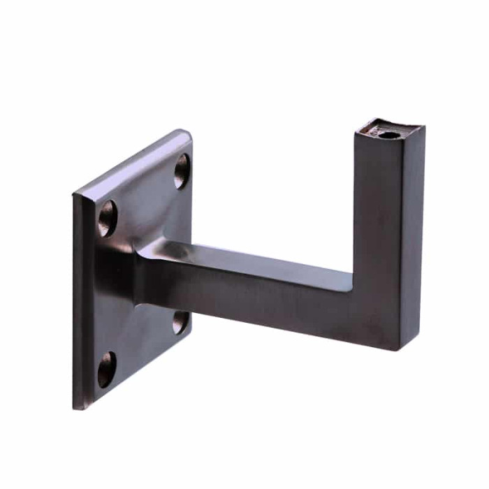 Handlaufhalterung für Rohr 42,4 mm Edelstahl anthrazitgrau Modell 4325 main product photo