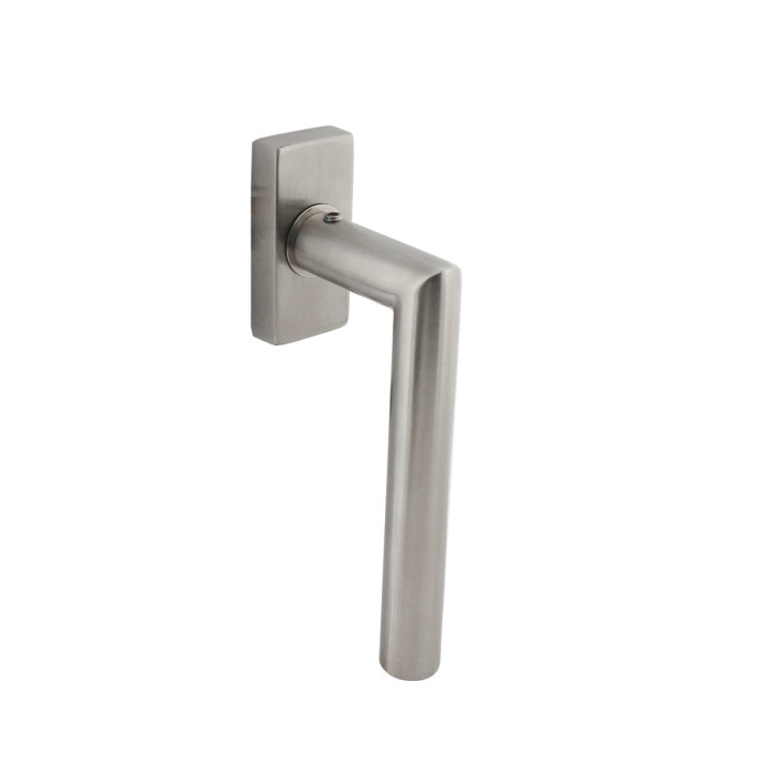 Intersteel Fenstergriff Jura auf rechteckiger Rosette Edelstahl main product photo