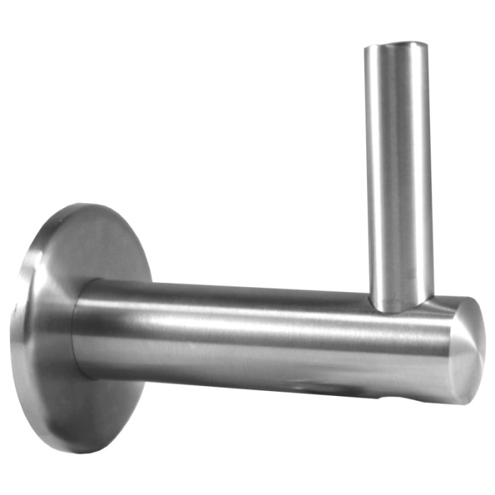 Handlaufhalterung flach/Rohr Edelstahl matt poliert Blindbefestigung main product photo