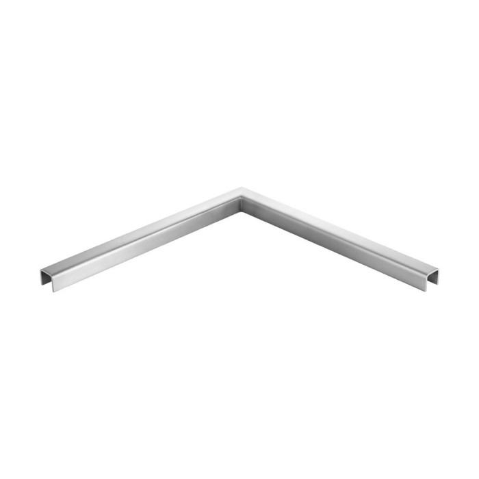 Eckverbinder U-Profil 40 x 37 x 3,0 mm Edelstahl-316 (A4) matt geschliffen Modell 6362 main product photo