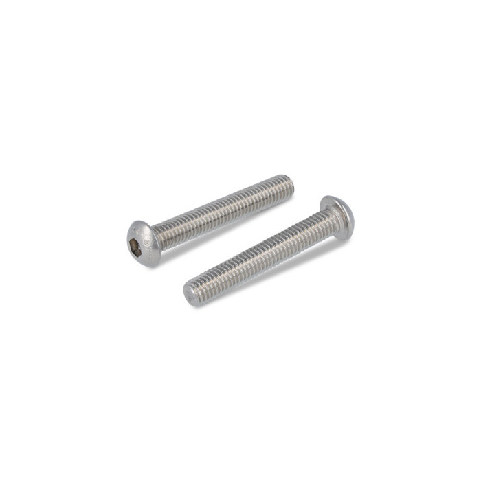 Flachrundkopfschrauben Innensechskant, Vollgewinde ISO 7380-1 A4 M3X40/40 (500 Stück) main product photo