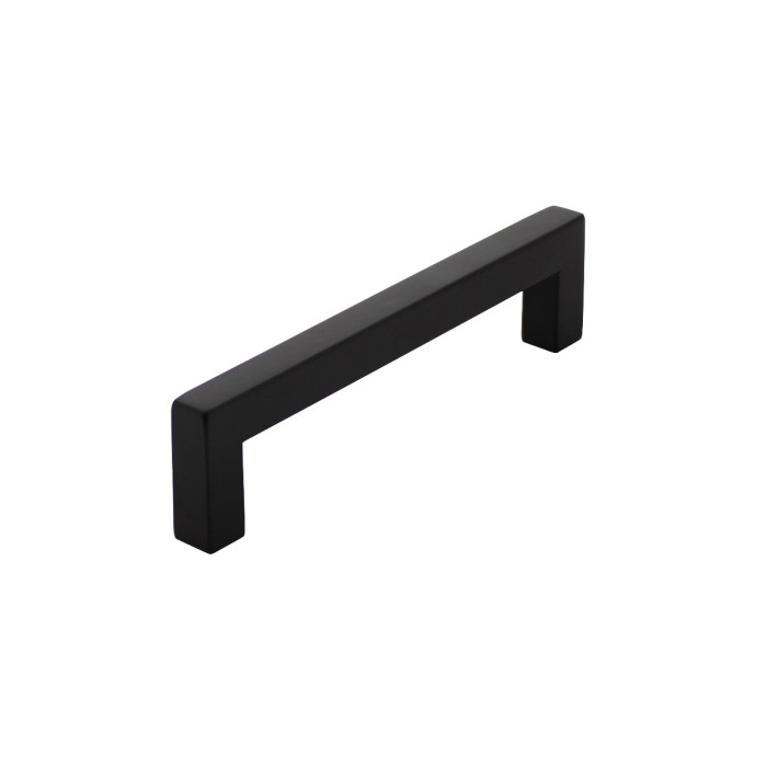 Intersteel Möbelgriff quadratisch 108 mm schwarz Edelstahl-304 main product photo