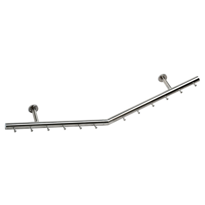 Garderobe Yanou Edelstahl Design Material Zamak 1000 mm main product photo