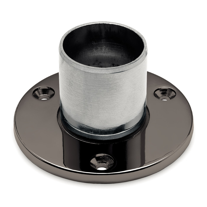 Wand- und Bodenflansch Walda 38,1 mm (1,5") Schwarz Design main product photo