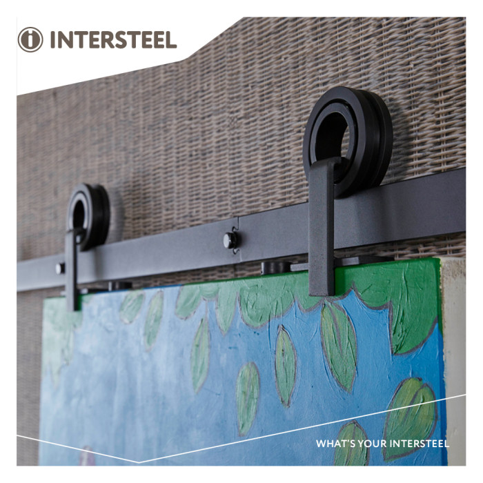 Intersteel Schiebetürsystem Modern Top mattschwarz main product photo