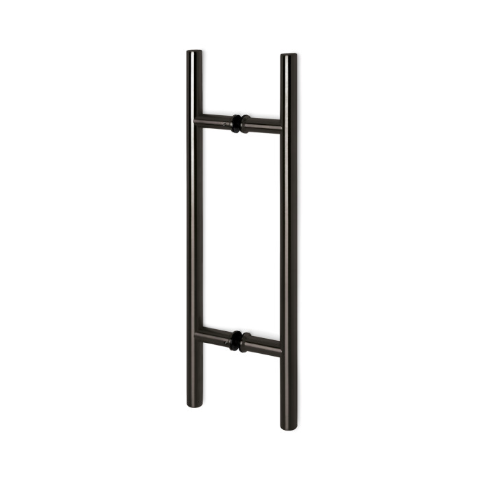 Türgriff, zweiseitig Adriana 300 mm 19,0 mm Schwarz Design main product photo
