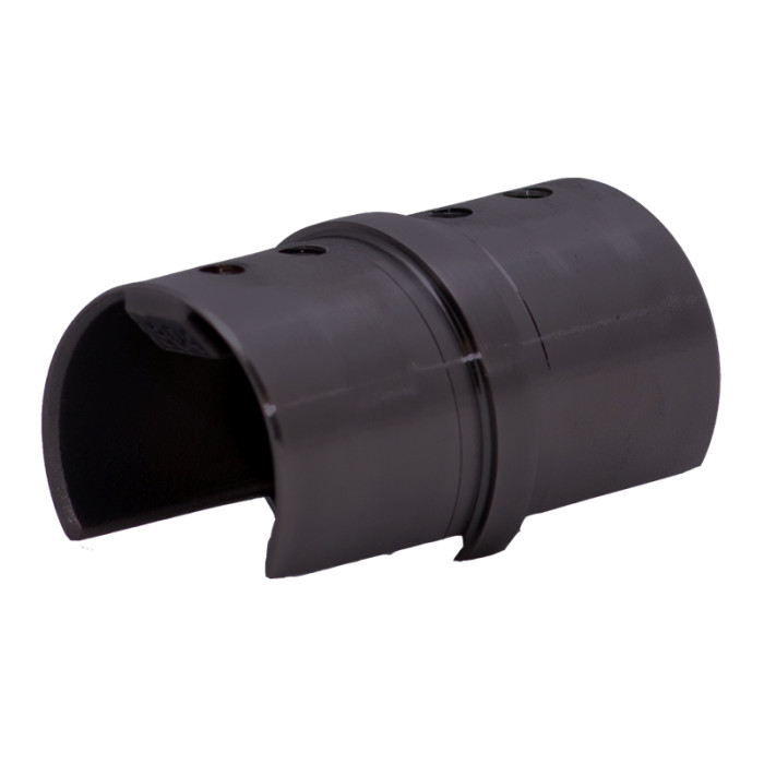 Rohrverbinder für Rohr 42,4 x 1,5 mm massiv Edelstahl anthrazitgrau Modell 1201 main product photo