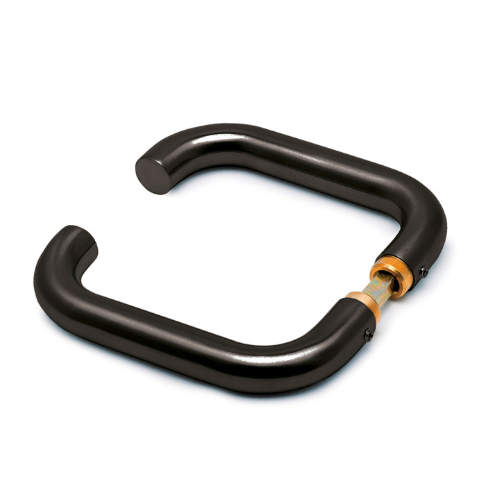 Türdrücker-Set, U-Form Luna Schwarz Design main product photo