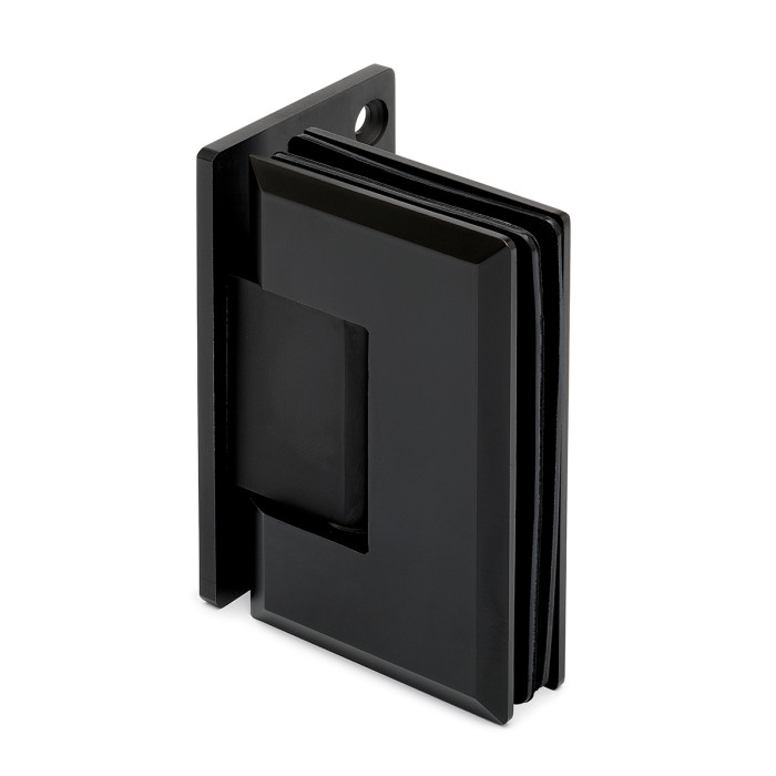 Justierbares Scharnier für Glastüren Tatum Glas / Wand einseitiger Fuß Schwarz Design main product photo