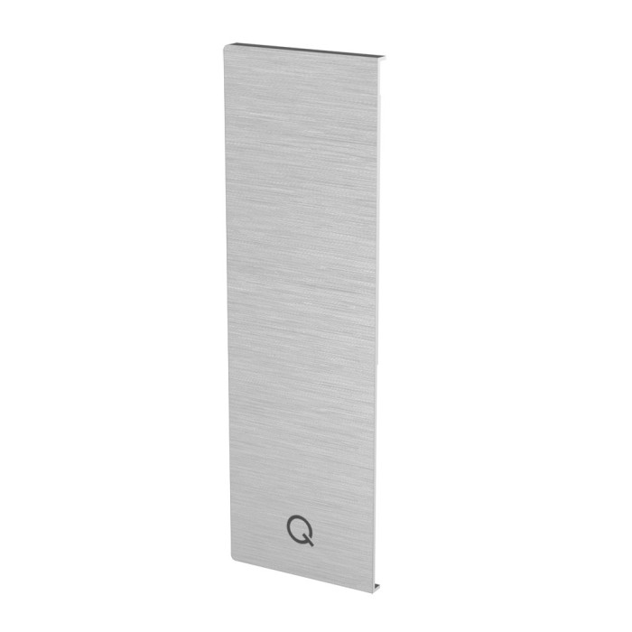 Endkappe Easy Glass Prime Y Seitenmontage rechts 247,5 x 78 mm Modell 8442 Aluminium (eloxiert) main product photo