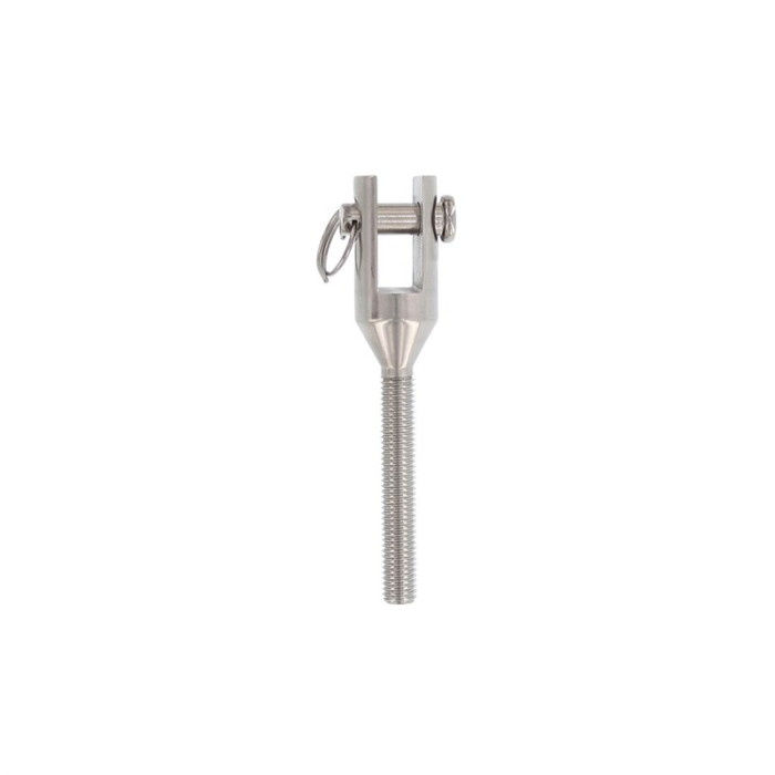 Gabel mit Rechtsgewinde gedrehte Ausführung M8 Edelstahl-316 (A4) main product photo