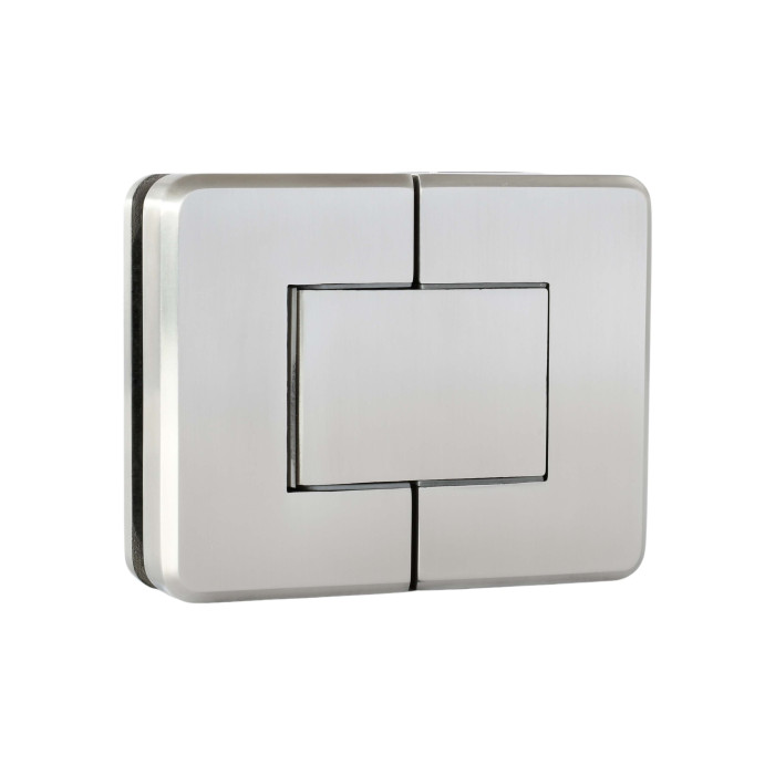 Glastürscharnier Leni Glas / Glas Edelstahl Design Material Edelstahl main product photo