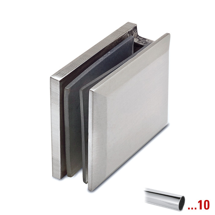 Winkelverbinder, eckig Sona Chrom Design Material Edelstahl main product photo