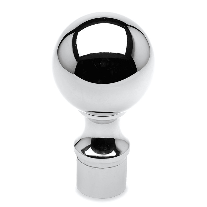 Endkugel Loranna 38,1 mm (1,5") Chrom Design Material Zamak main product photo
