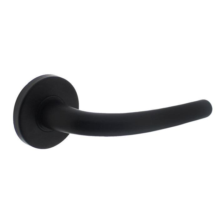 Intersteel Türgriff Elena auf Rosette mattschwarz main product photo