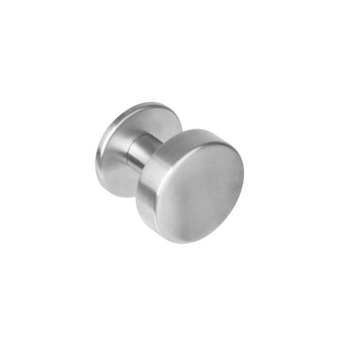 Intersteel Knopf rund flach auf Rose Edelstahl gebürstet main product photo
