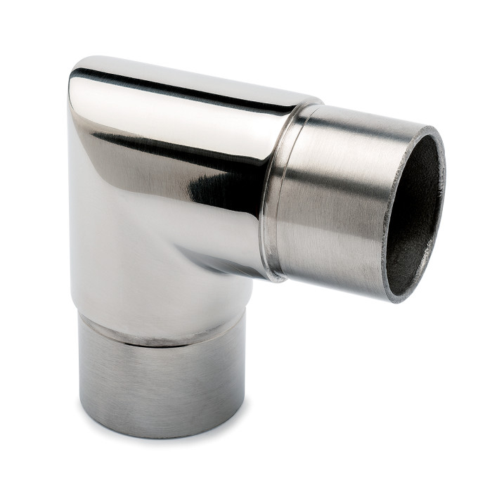 Rohrverbinder 90° Mia Chrom Design Material Edelstahl 38,1 mm (1,5") main product photo