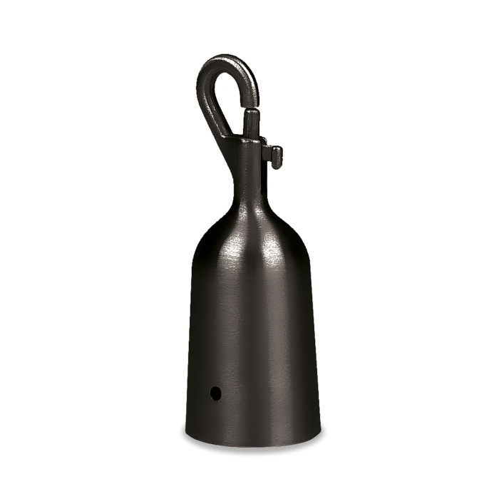 Seilhalterhaken für Seil Annemerel 30 mm Schwarz Design main product photo