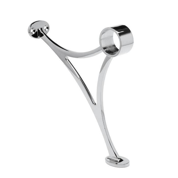 Fußlaufstütze Femke Chrom Design Material Zamak 38,1 mm (1,5") main product photo