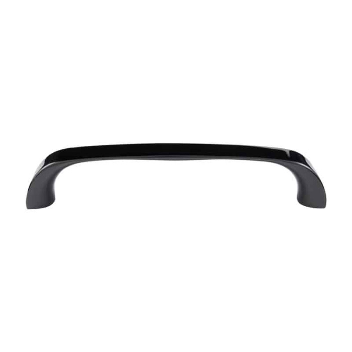 Schranktüren-/Schubladen-Griff 152 x 20 mm schwarz glanz Edelstahl-316 (A4) main product photo