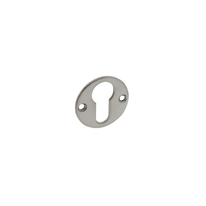 Intersteel Rosette mit Profilzylinder42x2 mm Edelstahl gebürstet main product photo