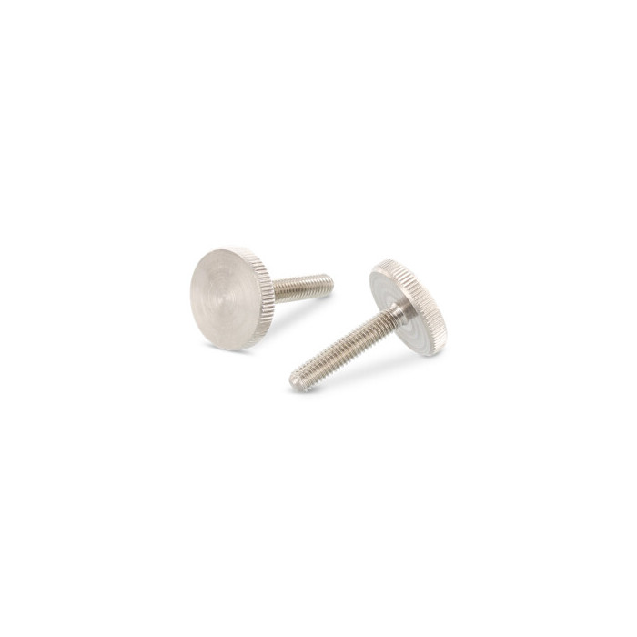 Rändelschrauben, niedrige Form DIN 653 1.4305 M3X6 (50 Stück) main product photo