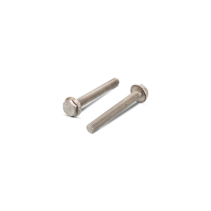 Sechskantschrauben mit Flansch und Sperrverzahnung DIN 6921 A2-70 M8X35/35 (200 Stück) main product photo