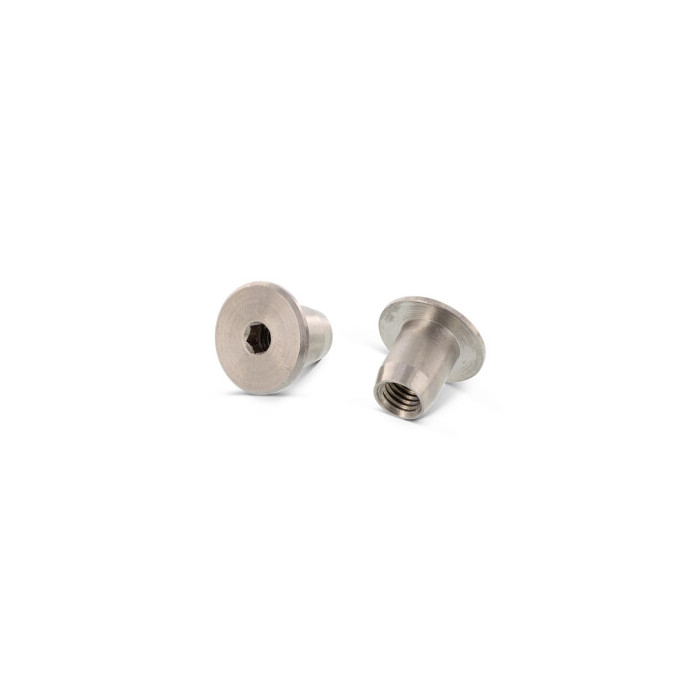 Hülsenmuttern mit Flachkopf und Innensechskant Art. 9262 1.4305 M8X15 (100 Stück) main product photo