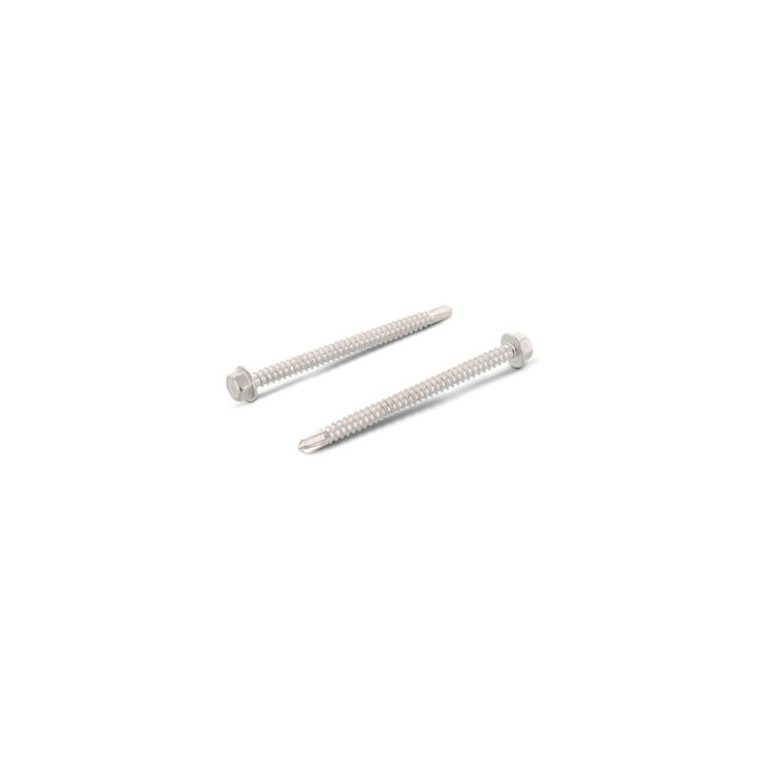 Bohrschrauben mit Sechskantkopf und Bund, Form K DIN 7504 A2 K 5,5X75 (200 Stück) main product photo