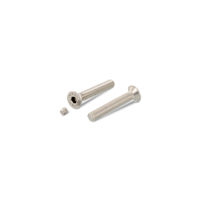 Senkkopf-Sicherheitsschrauben ISK mit Stopfen Art. 9141 A2 M6X16 mit Stopfen (100 Stück) main product photo