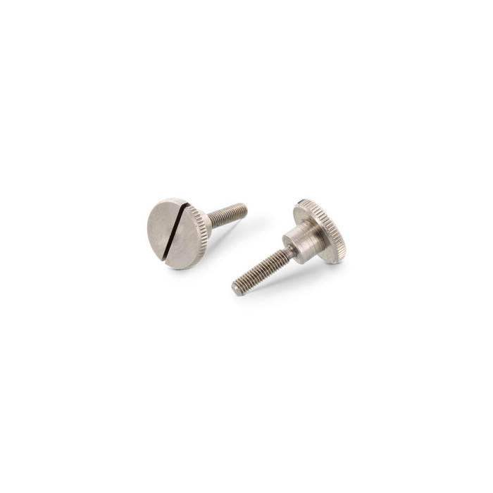 Rändelschrauben mit Schlitz, hohe Form DIN 465 1.4305 M4X10 (50 Stück) main product photo