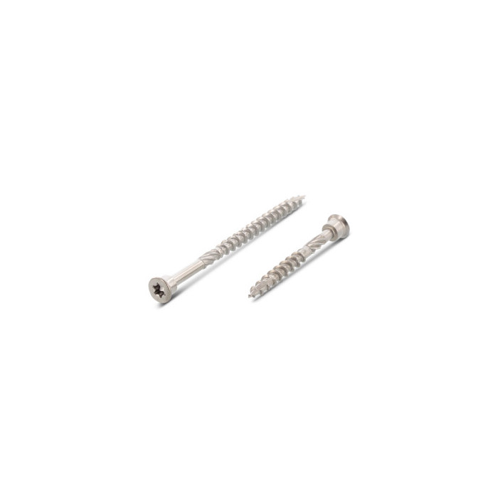 TBS-Drill Zyl.-Holzbauschrauben, Schneidkerbe Art. 9245 1.4006 5,0X50/30 TX25 (100 Stück) main product photo