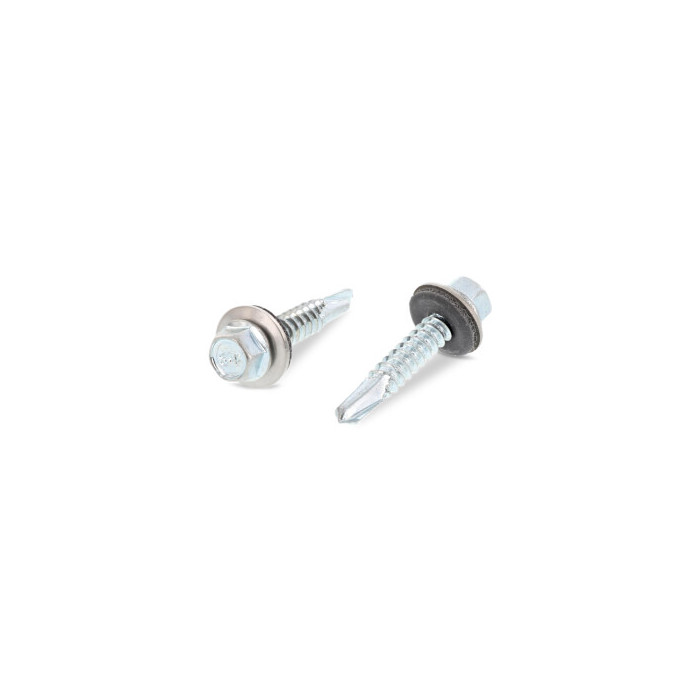 Sechskant-Bohrschrauben, Bohrleistung 6 mm Art. 9604 A2 5,5X30 DS 14 mm (500 Stück) main product photo