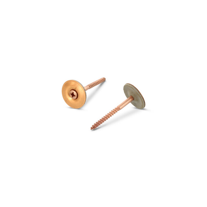 Spenglerschrauben 2tlg. mit Dichtscheibe 25 mm Art. 9069 A2-Cu 4,5X20 Z (200 Stück) main product photo