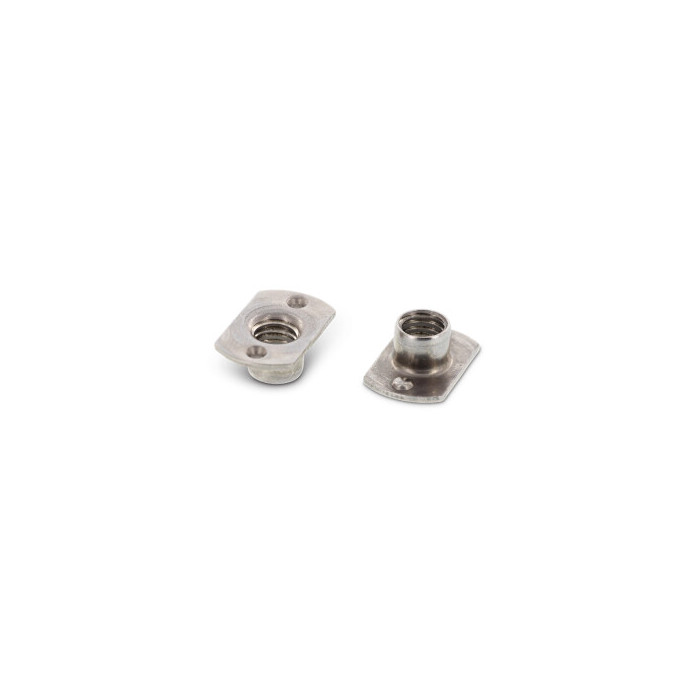 Anschweißmuttern Form B mit 2 Schweißpunkten oben Art. 9060 A2 M8 d 22 / h 8,5 (100 Stück) main product photo