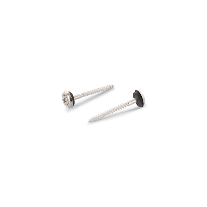 Spenglerschrauben 3tlg. mit Dichtscheibe 15 mm Art. 9067 A2 4,5X45 Z (200 Stück) main product photo
