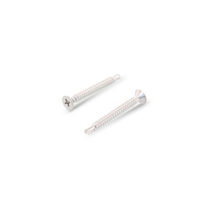 Bohrschrauben mit Senkkopf, Form O DIN 7504 A2 O 4,2X50 H (200 Stück) main product photo