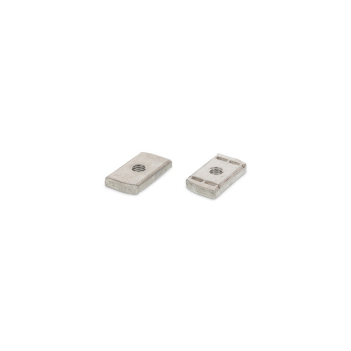 Schienenmuttern Typ 41/41 Teilverzahnung, s = 8 mm Art. 9199 A2 M10 (100 Stück) main product photo