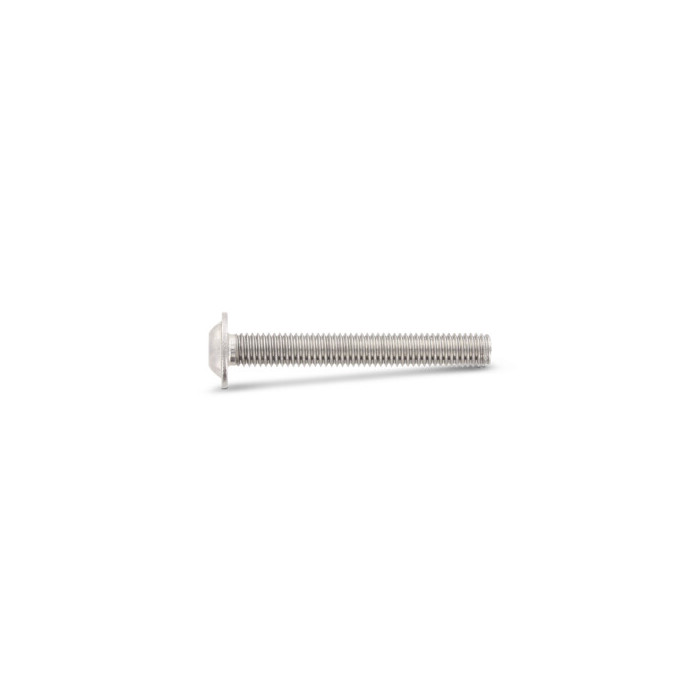 Flachrundkopfschrauben ISK mit Flansch Vollgewinde ISO 7380-2 A4 M6X12/12 (200 Stück) main product photo
