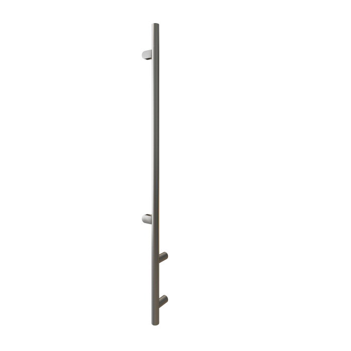 Mobiler Hygieneschutzpfosten Xana Schwarz Design Endpfosten rechts main product photo