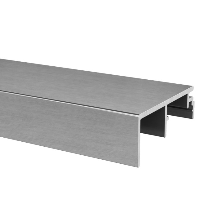 Seitenanschlussprofil Länge 5000 mm U-Maß 20 mm Modell 6977 Aluminium (eloxiert) main product photo