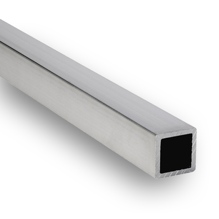Aluminiumrohr 40 x 40 x 3 mm AW-6060 main product photo