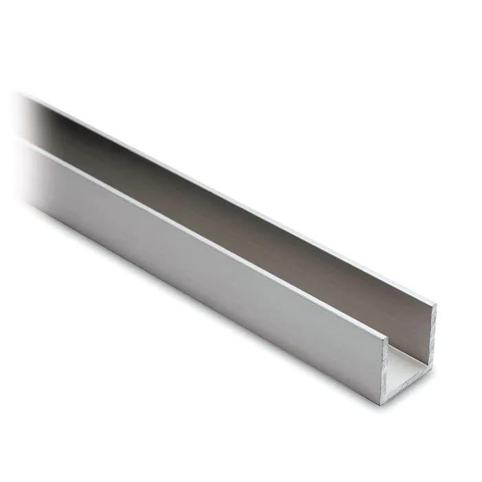 Aluminium U-Profil 20 x 15 x 20 x 2 mm AW-6060 main product photo