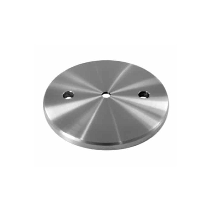 Verankerungsplatte Ø 150 x 10 mm Loch Ø 10,5 mm Edelstahl matt poliert main product photo