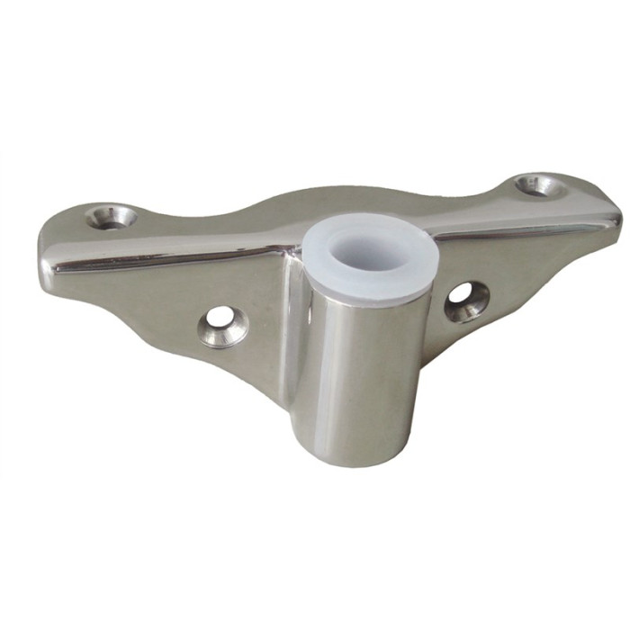 Ruderdollensockel gewinkelt für Ruderdolle 814712 814723 Edelstahl-316 (A4) main product photo