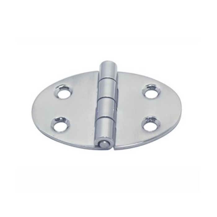 Scharnier oval 51 x 35 mm Edelstahl-304 (A2) main product photo